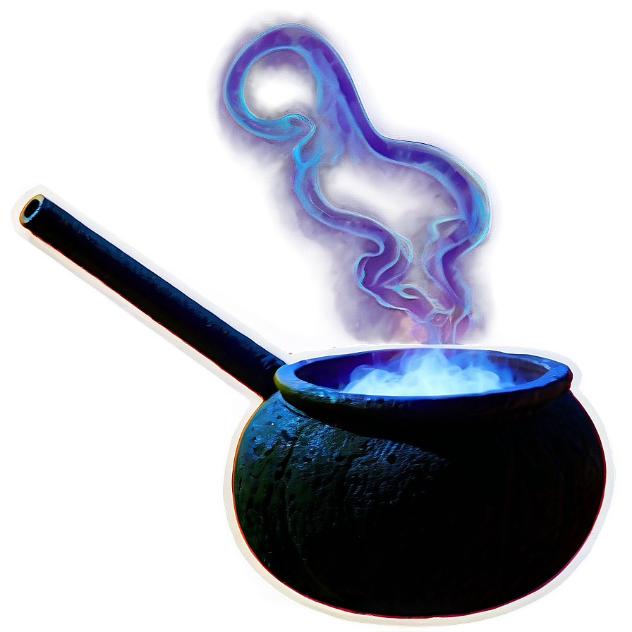 Smoking Cauldron Halloween Png 74