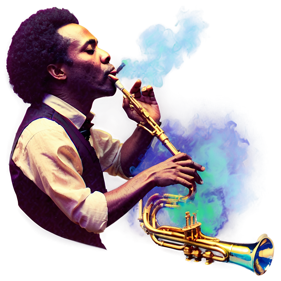 Smoking Jazz Musician Png 2