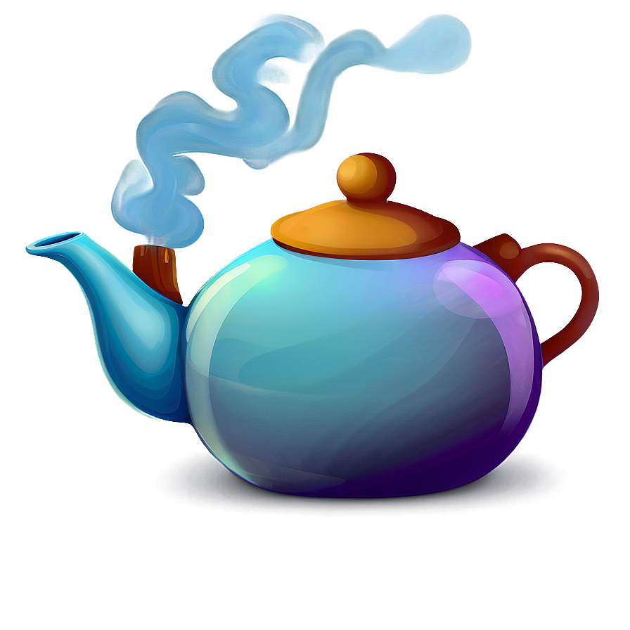 Smoking Teapot Steam Png Fqb