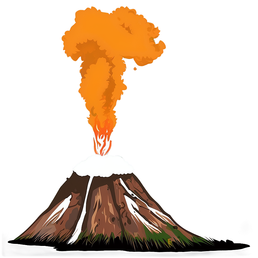 Smoking Volcano Top Png 05232024