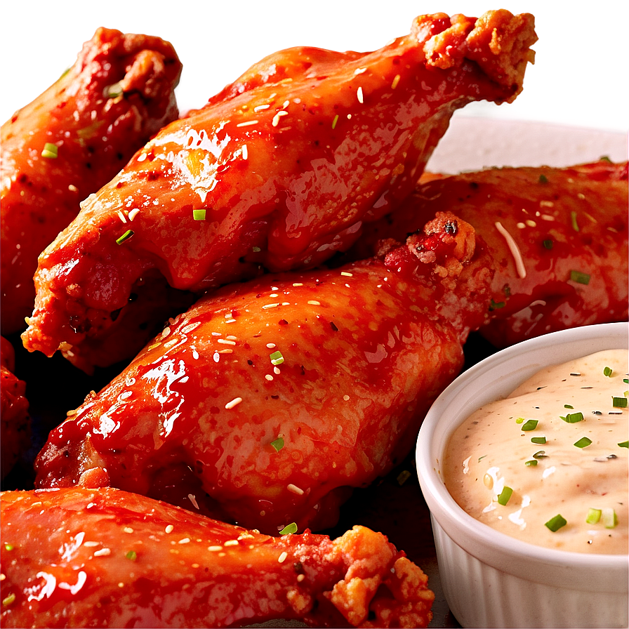 Smoky Hot Wings Png 06282024