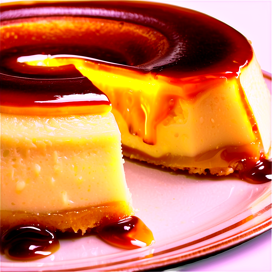 Smooth And Silky Flan Recipe Png Bcf