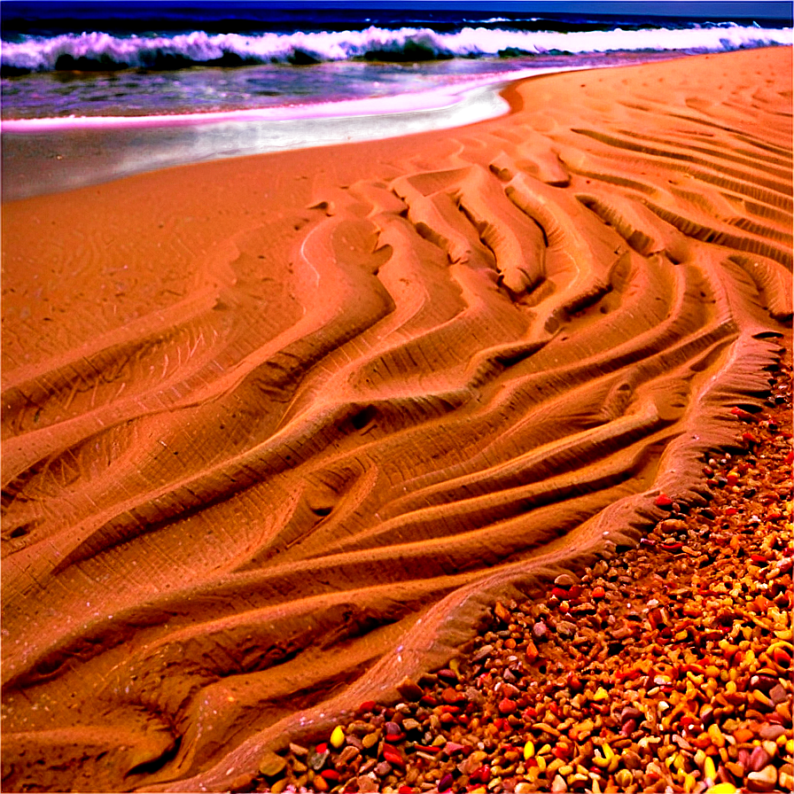 Smooth Beach Sand Png 06292024