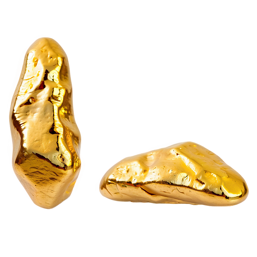 Smooth Gold Nugget Png Cth