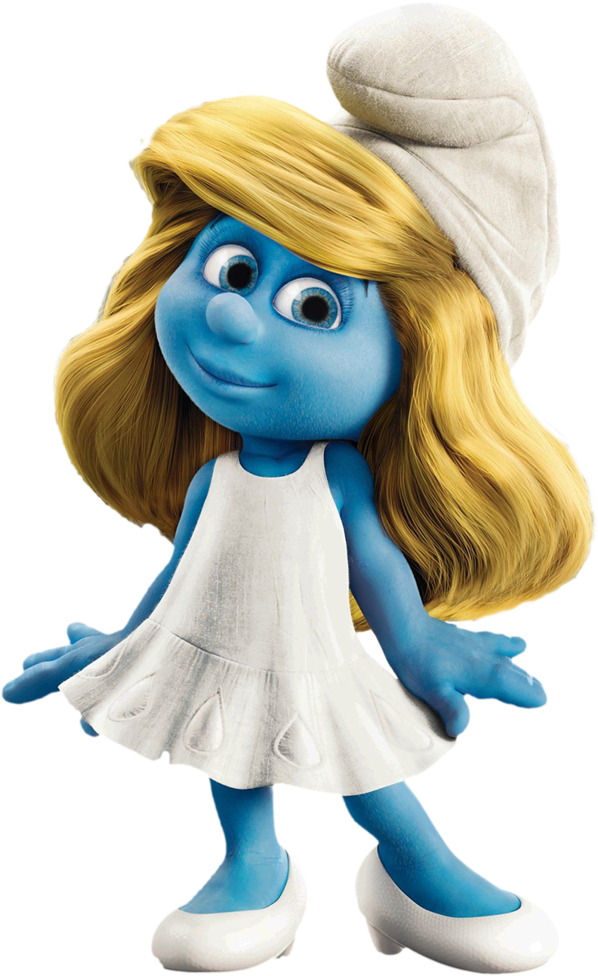 Smurfette Character Portrait