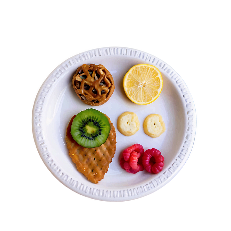 Snack Plates Set Png Ors