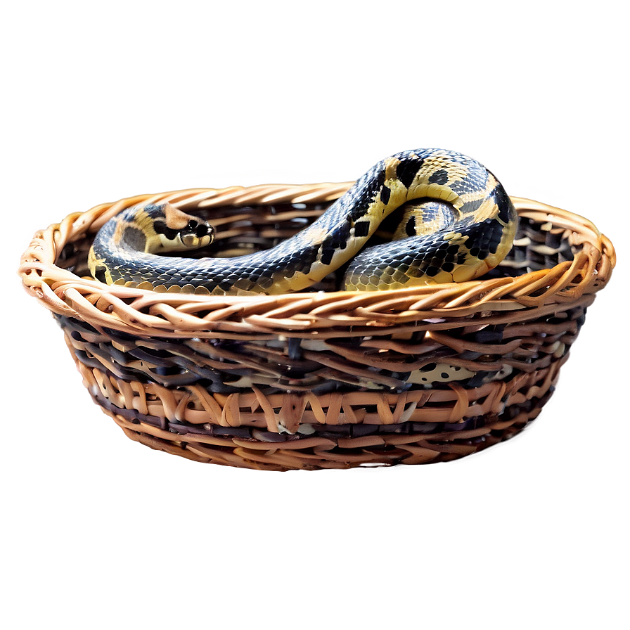 Snake In A Basket Png Gav23