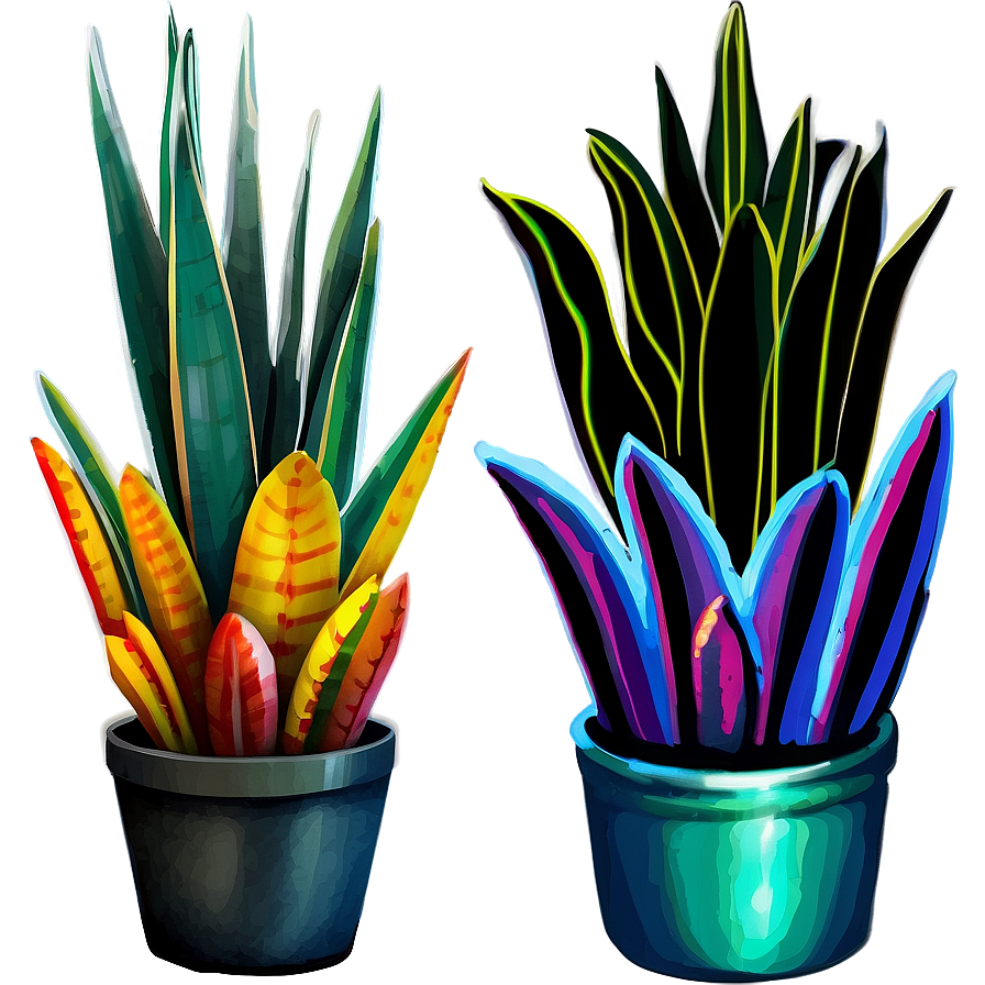 Snake Plant Bundle Png Wjt13