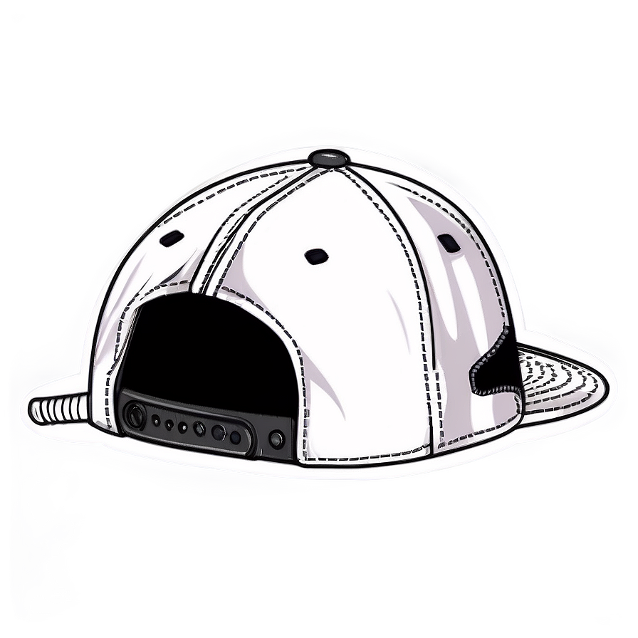 Snapback Embroidery Design Png Ikb36