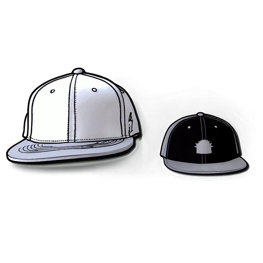 Snapback Hat On White Png 32