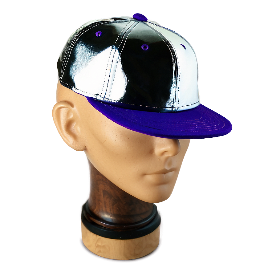 Snapback With Metallic Accents Png Dus