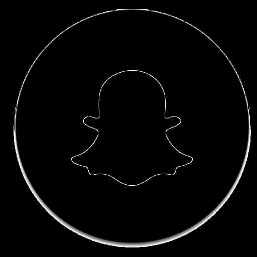 Snapchat_ Ghost_ Logo_ Black_and_ White