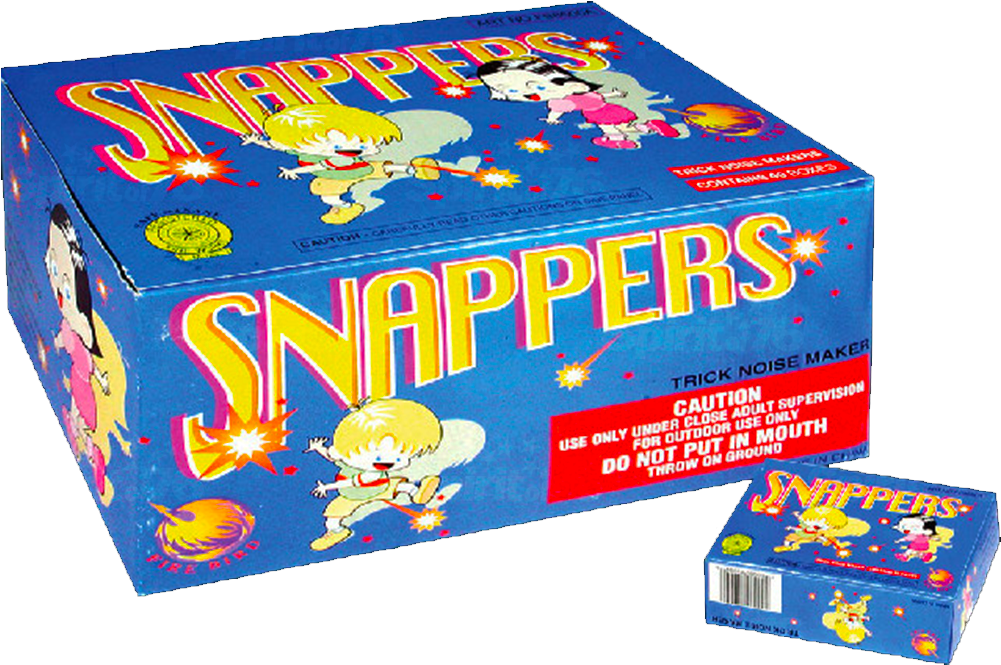 Snappers Firework Trick Noise Makers Box