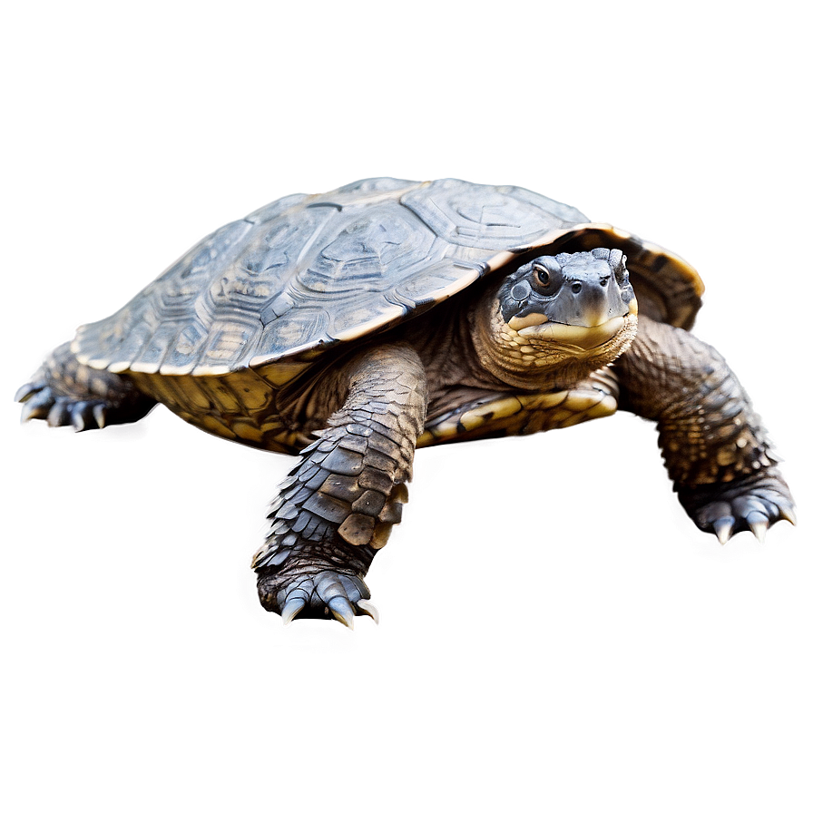 Snapping Turtle In Aquatic Scene Png 06252024