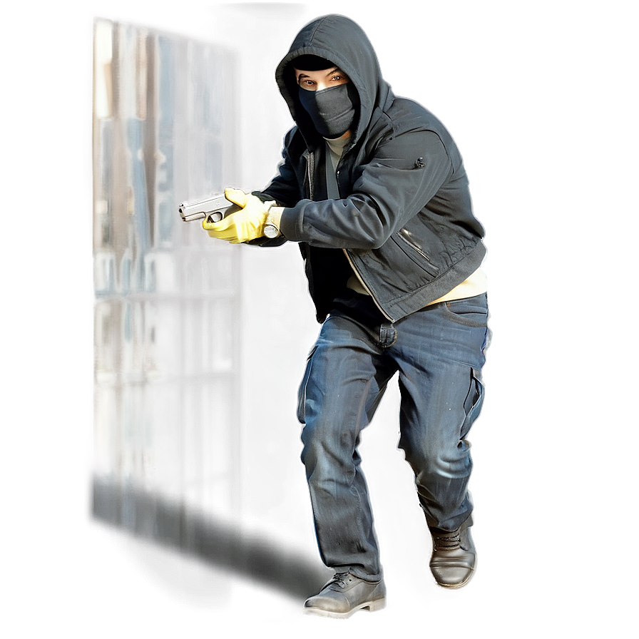 Sneaky Robber Graphic Png Eit