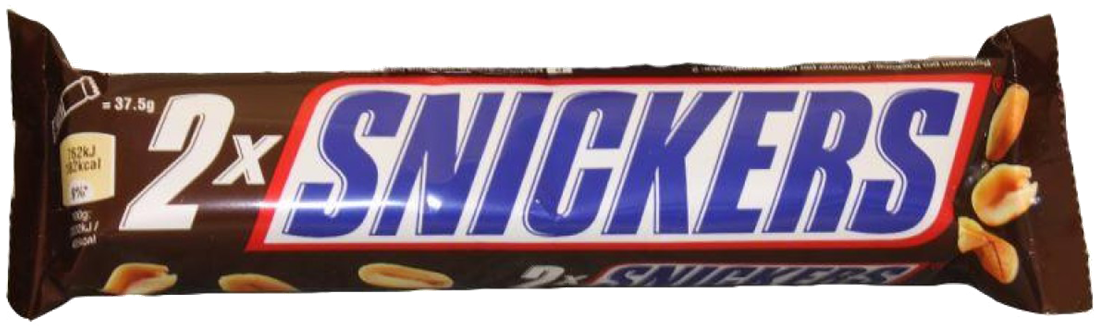 Snickers Dual Bar Packaging