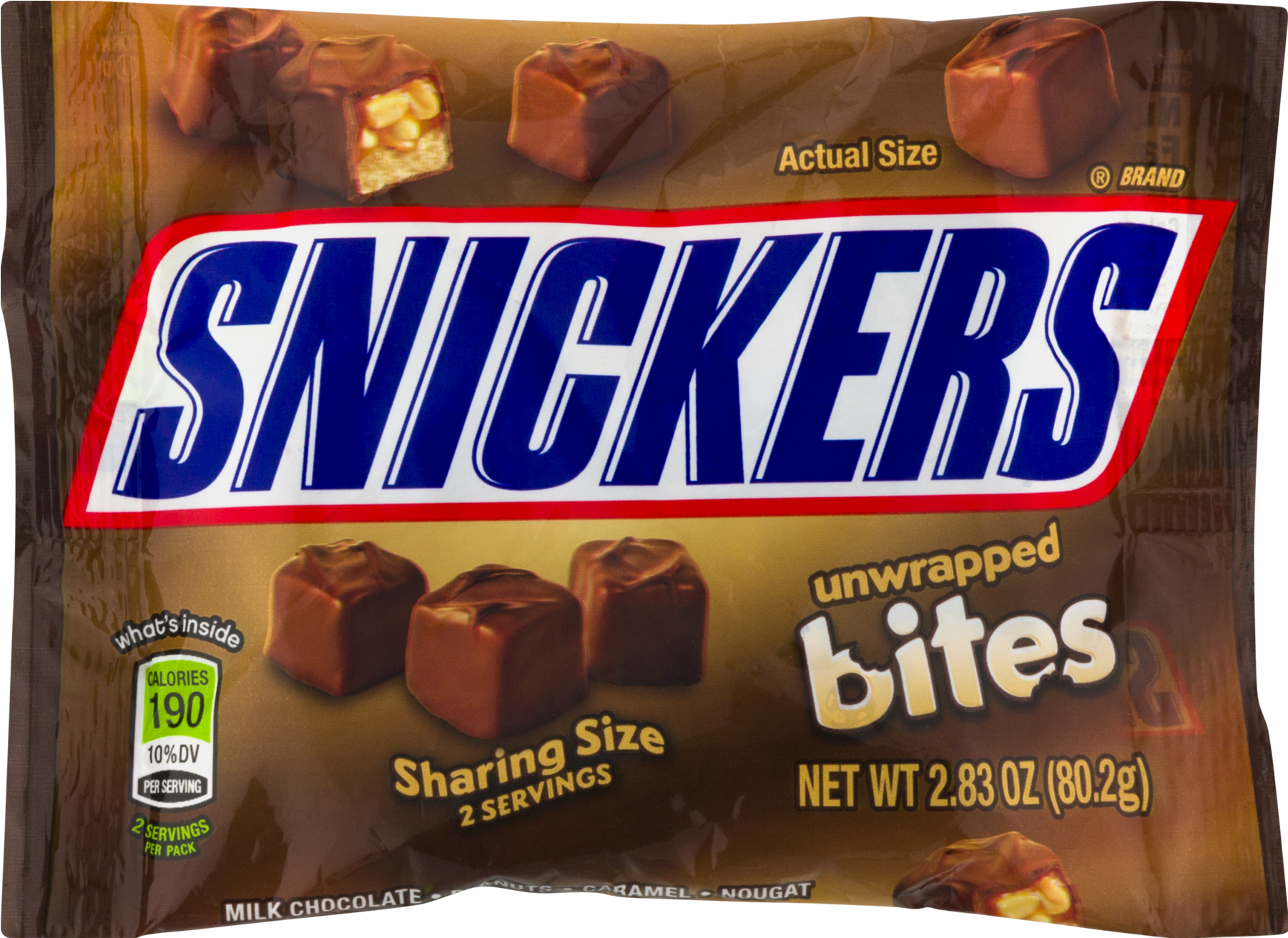 Snickers Unwrapped Bites Sharing Size Package