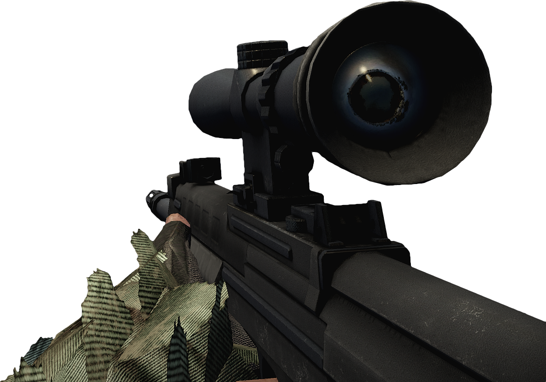 Sniper Rifle Scope View