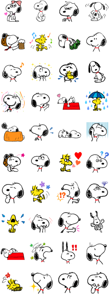 Snoopy Emotions Collection