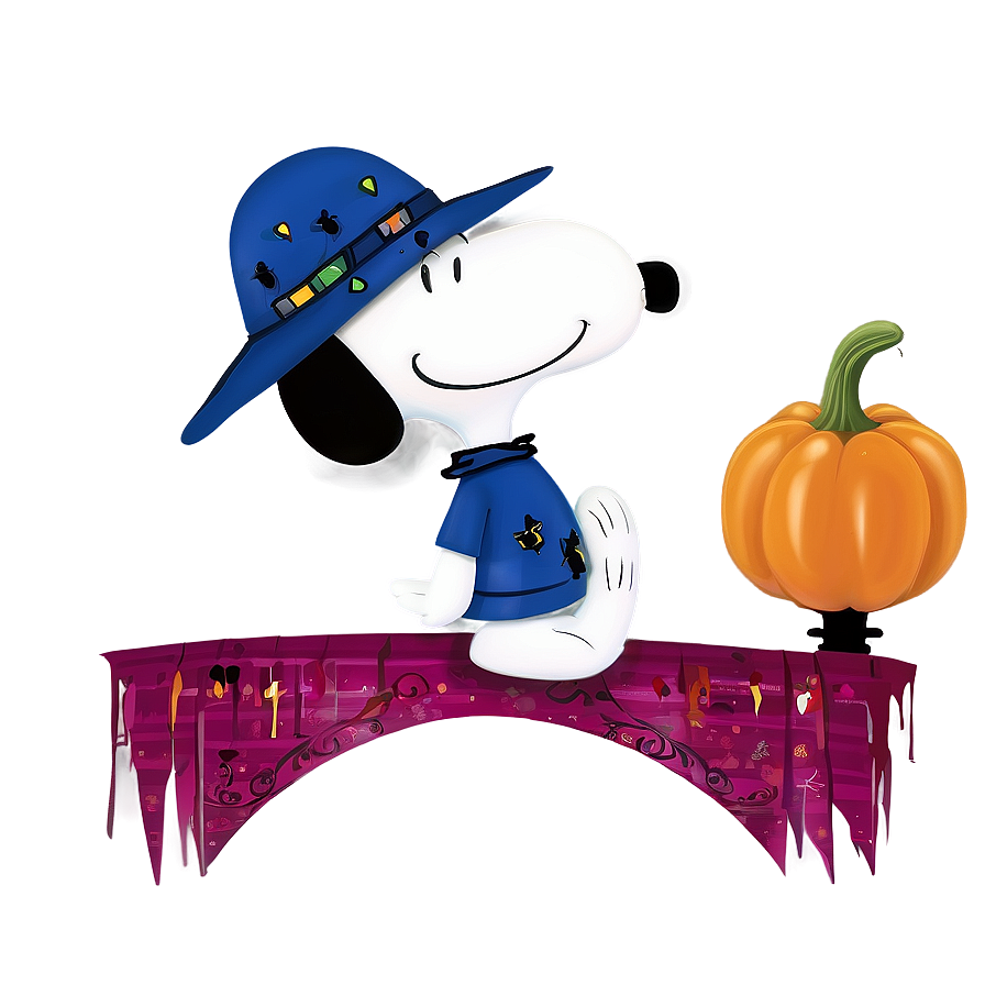 Snoopy Halloween Festivities Png 66