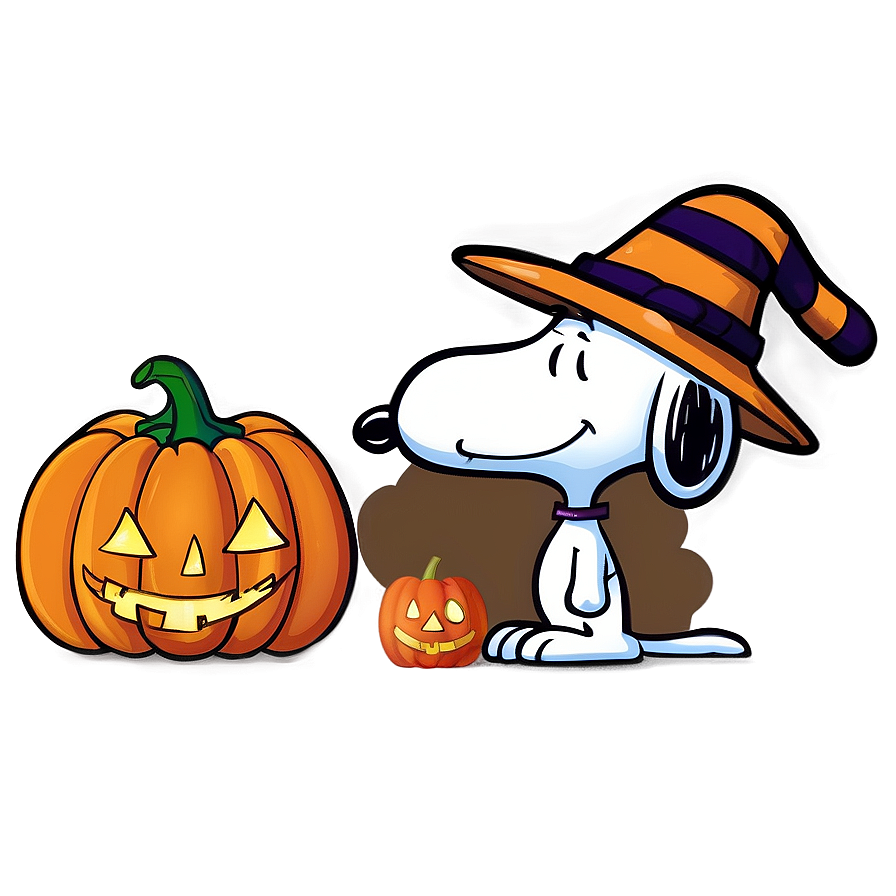 Snoopy Halloween Fun Png Hhc28