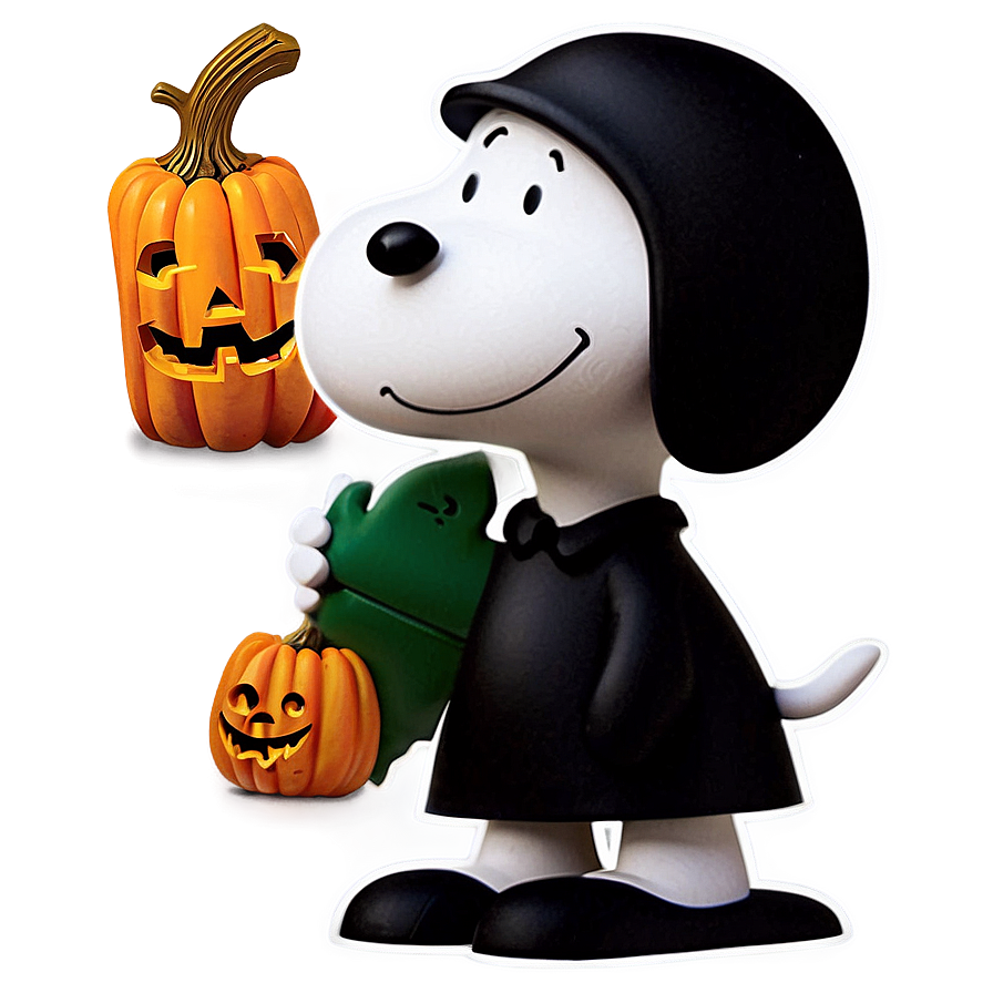 Snoopy Halloween Pumpkin Patch Png 88