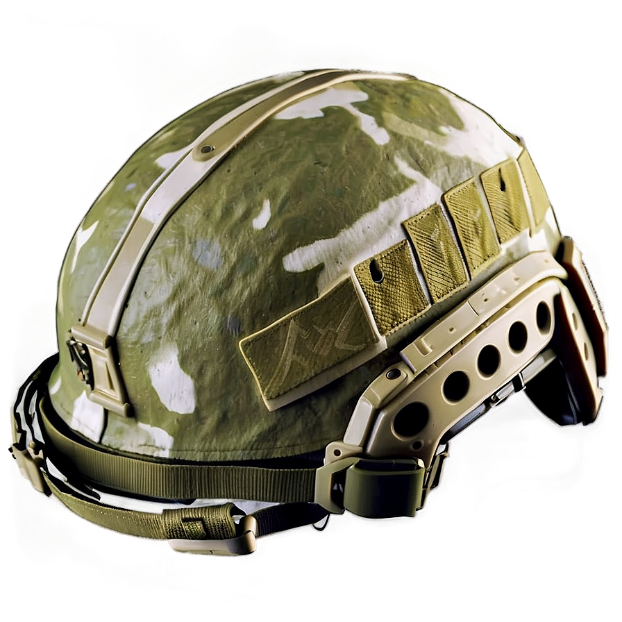 Snow Camo Combat Helmet Png 06262024