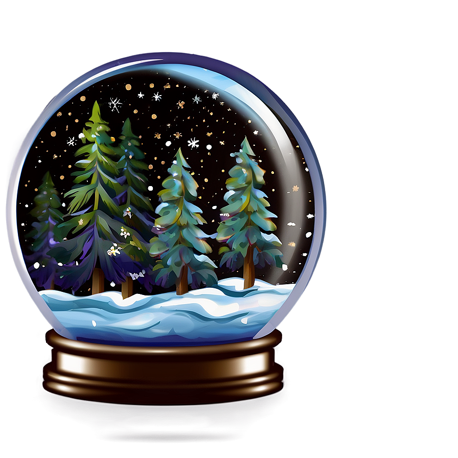 Snow Globe Transparent Png Xrc49