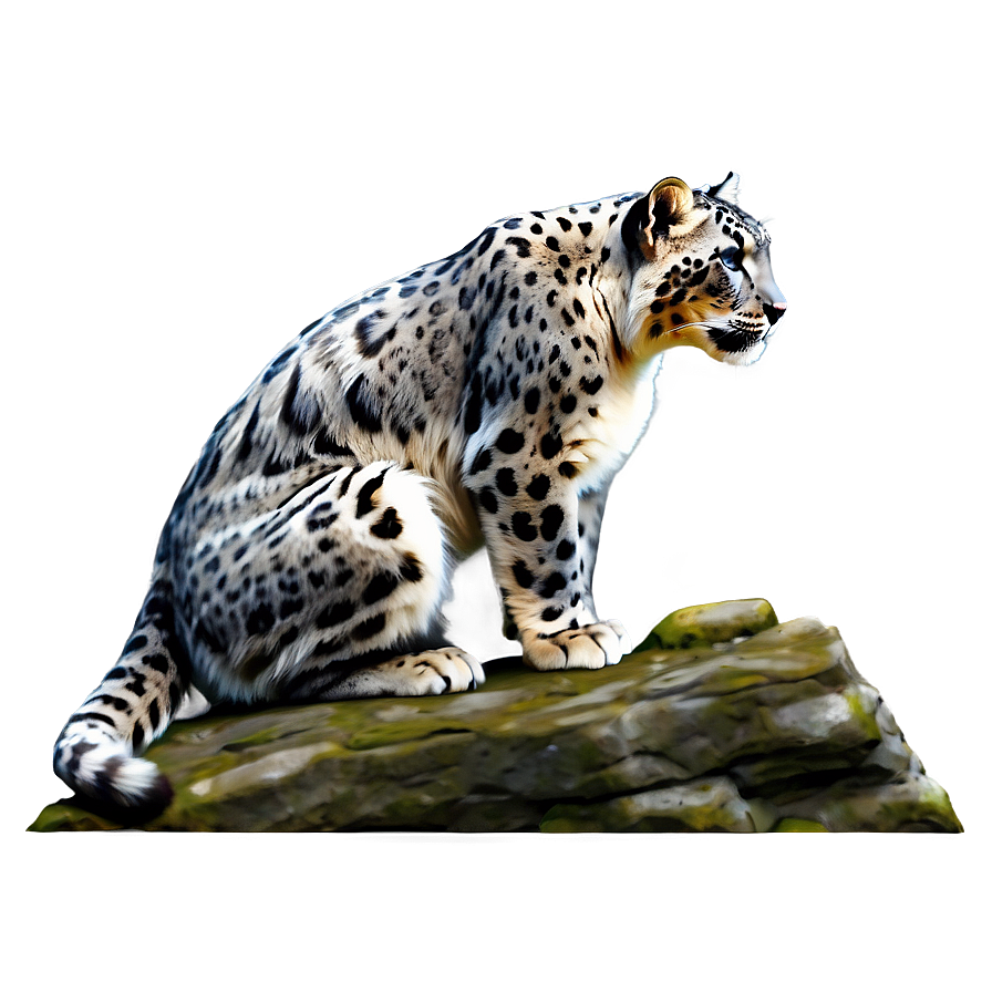 Snow Leopard Habitat Landscape Png Rsn90