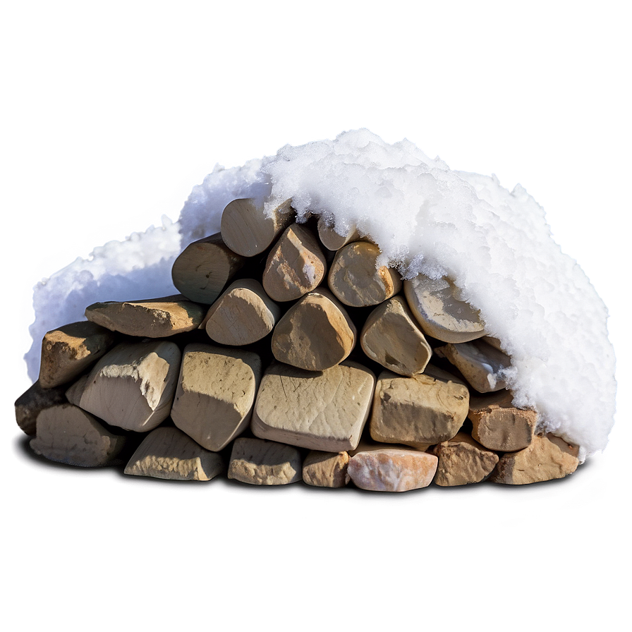 Snow Pile Decoration Png 27