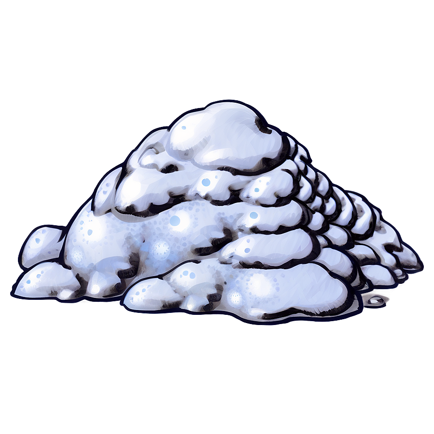 Snow Pile Graphic Png 87