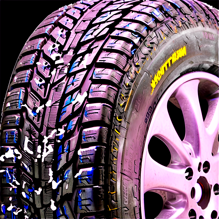 Snow Tire Tread Png 06272024