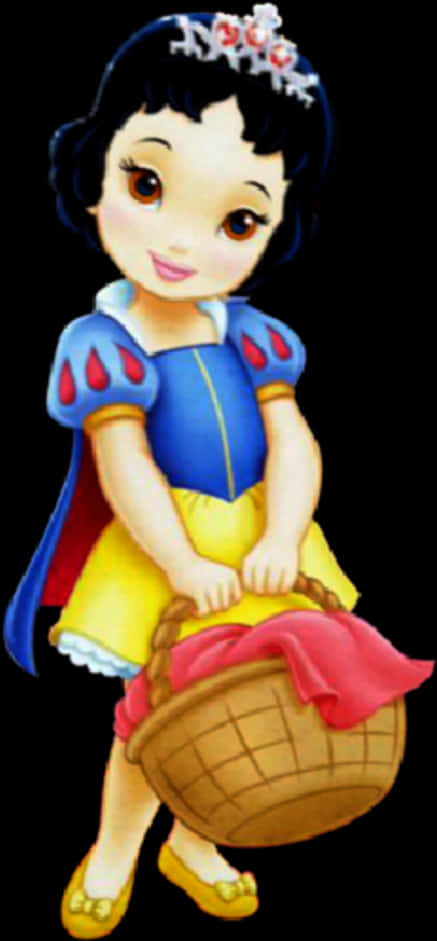Snow White With Basket