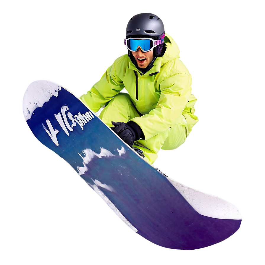 Snowboard Jump Png 05242024