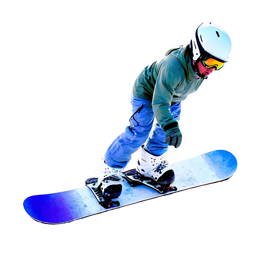 Snowboard On Mountain Png 22