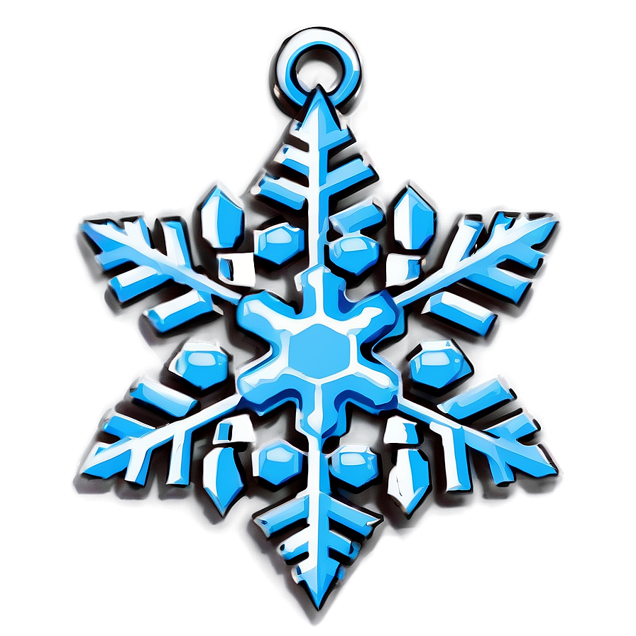 Snowflake Charm Graphic Png 44