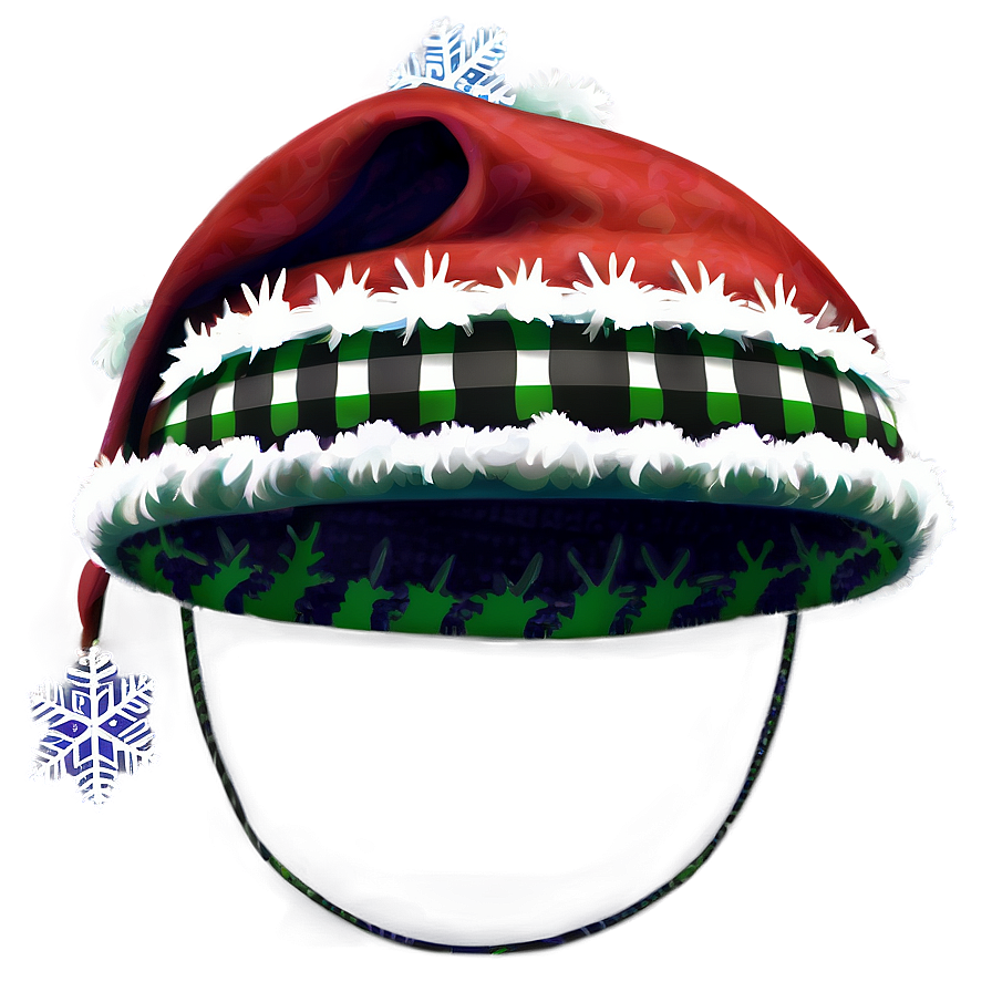 Snowflake Christmas Hat Png 04292024