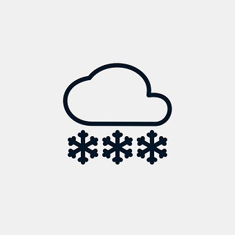 Snowflake Cloud Icon