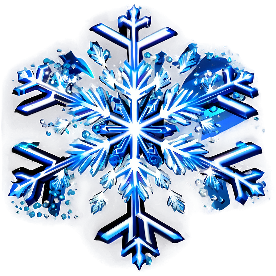 Snowflake Explosion Graphic Png Nog60