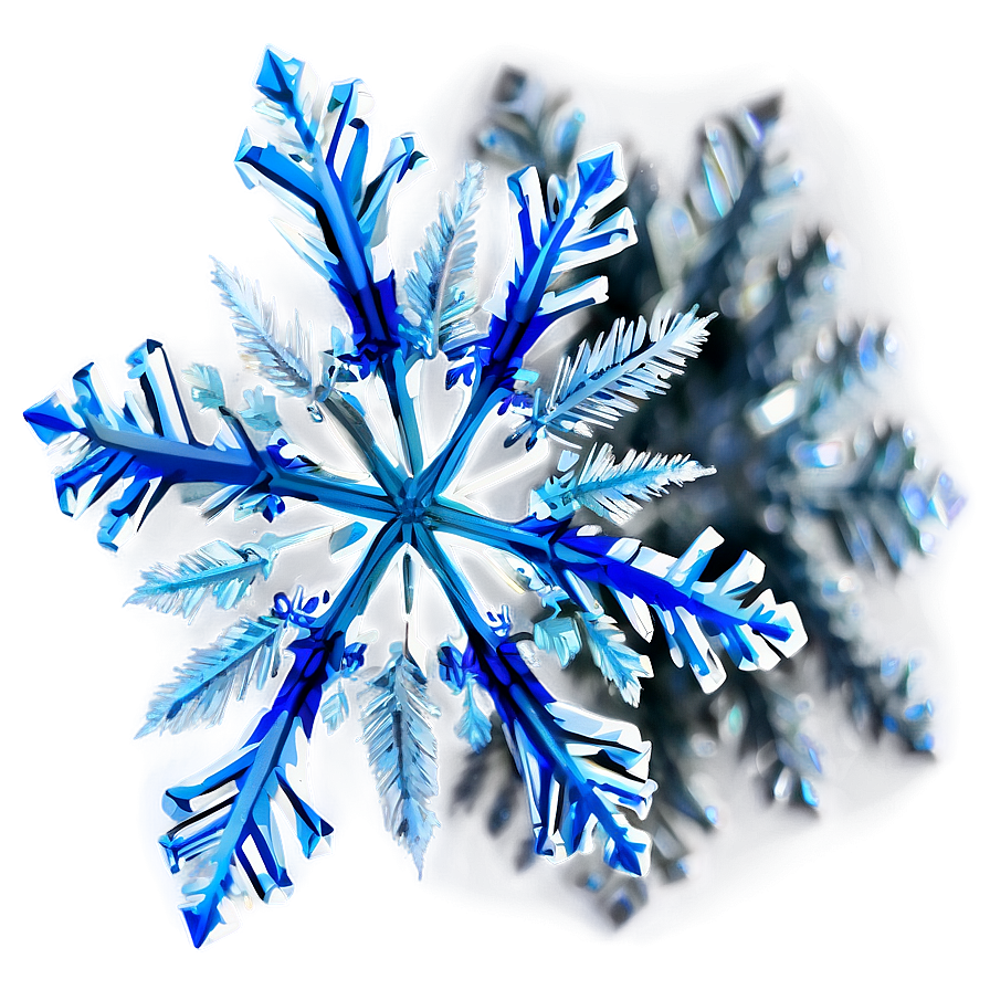 Snowflake In Frosty Air Png 98