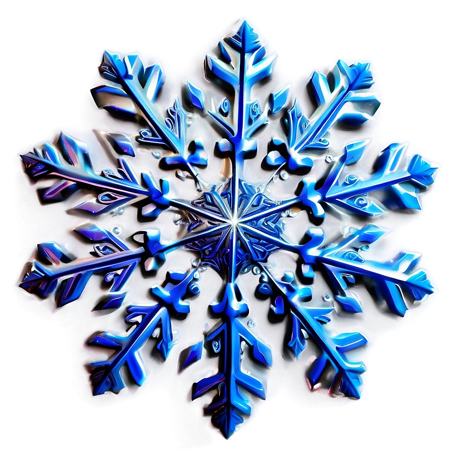 Snowflake In Snowstorm Png Map14