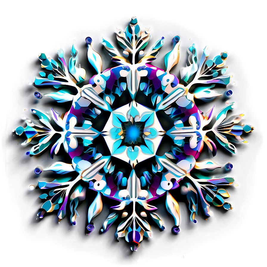 Snowflake Mandala Design Png 05252024