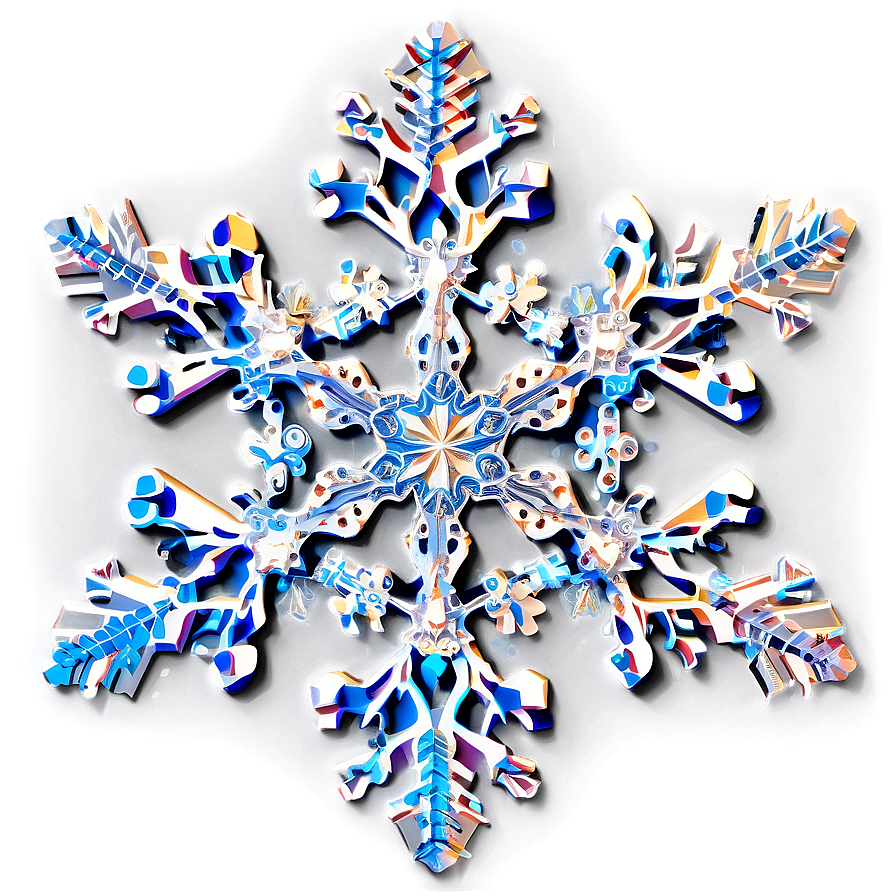 Snowflake Mirage Graphic Png 51