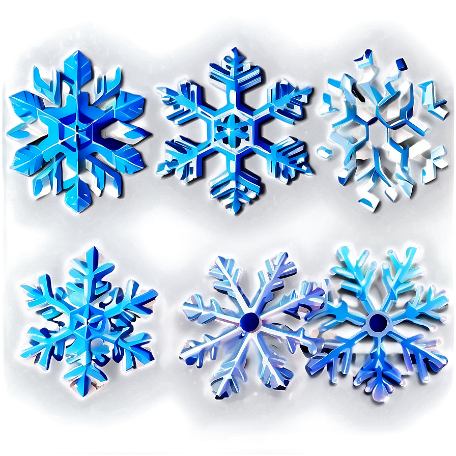 Snowflake Patterns Macro Png Sej62