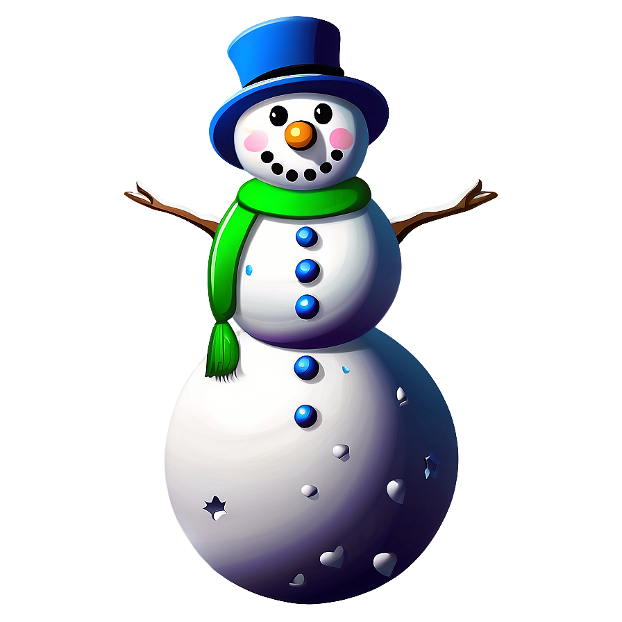 Snowman Cartoon Character Png 05212024