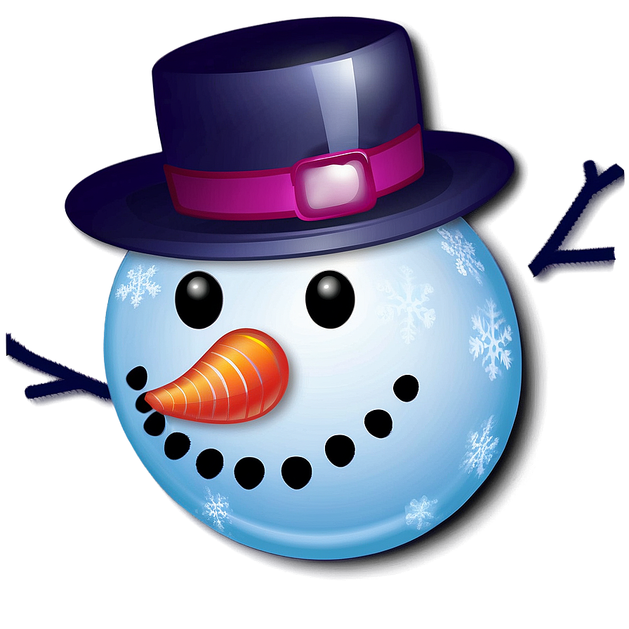 Snowman Christmas Decor Png 06122024