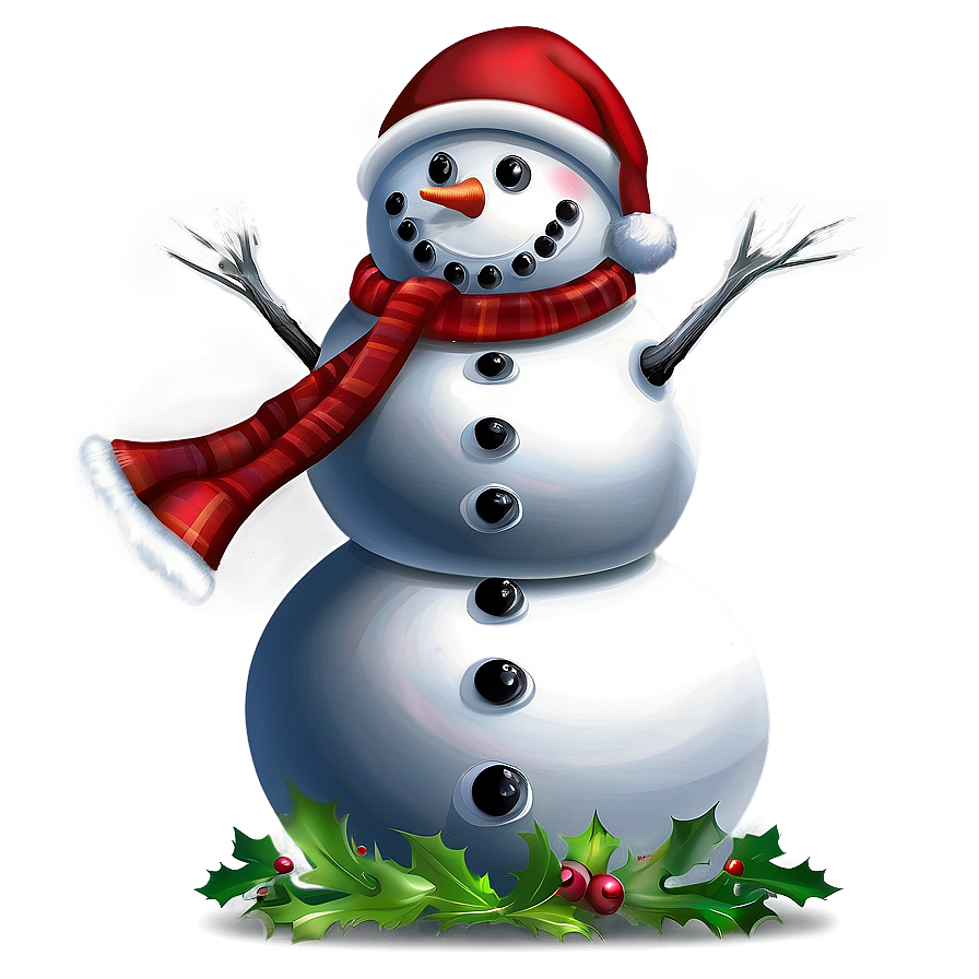 Snowman Christmas Decor Png Wwx54