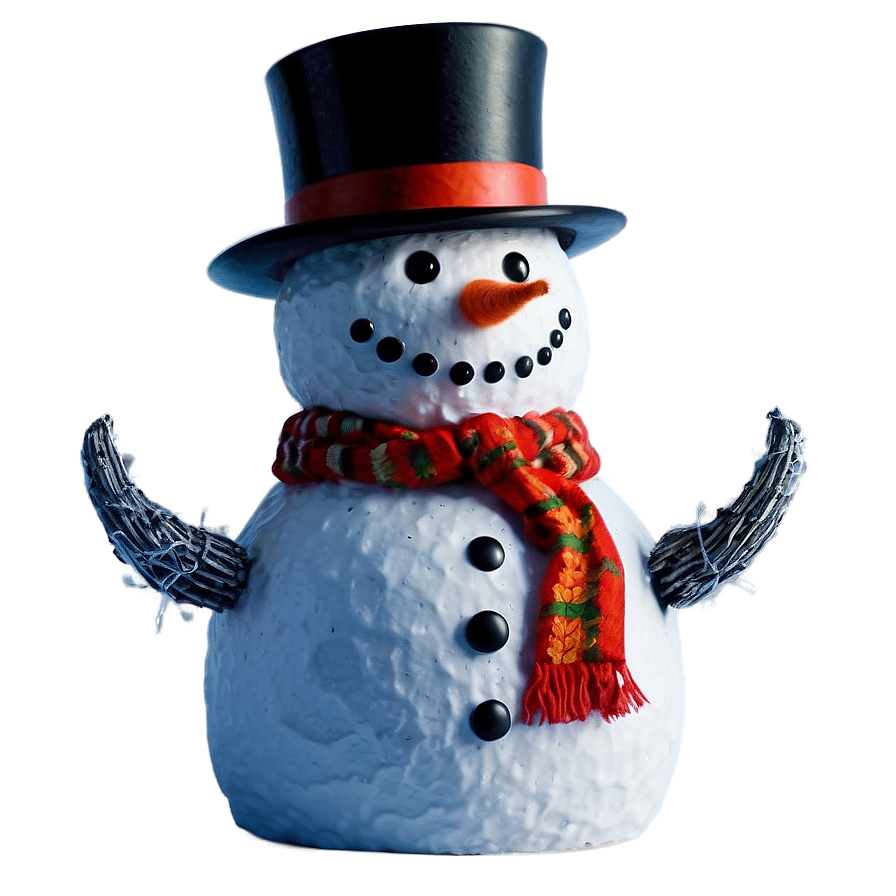 Snowman With Christmas Lights Png 05032024