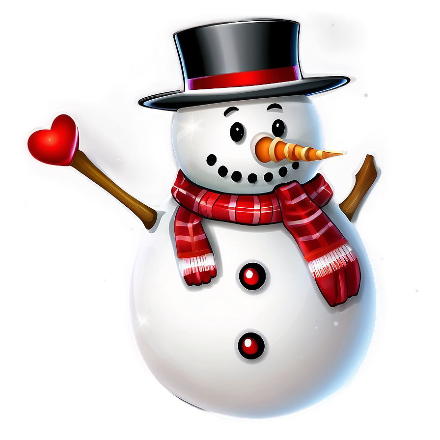 Snowman With Gift Boxes Png 16