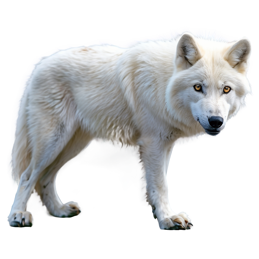 Snowy Arctic Wolf Png Xcx39